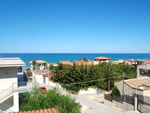 Blick von der Unterkunft