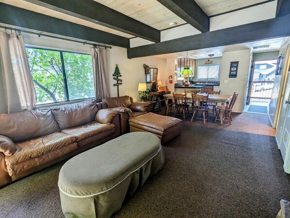 TV, fireplace, DVD player