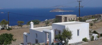 Chora villa 1 med unik havutsikt