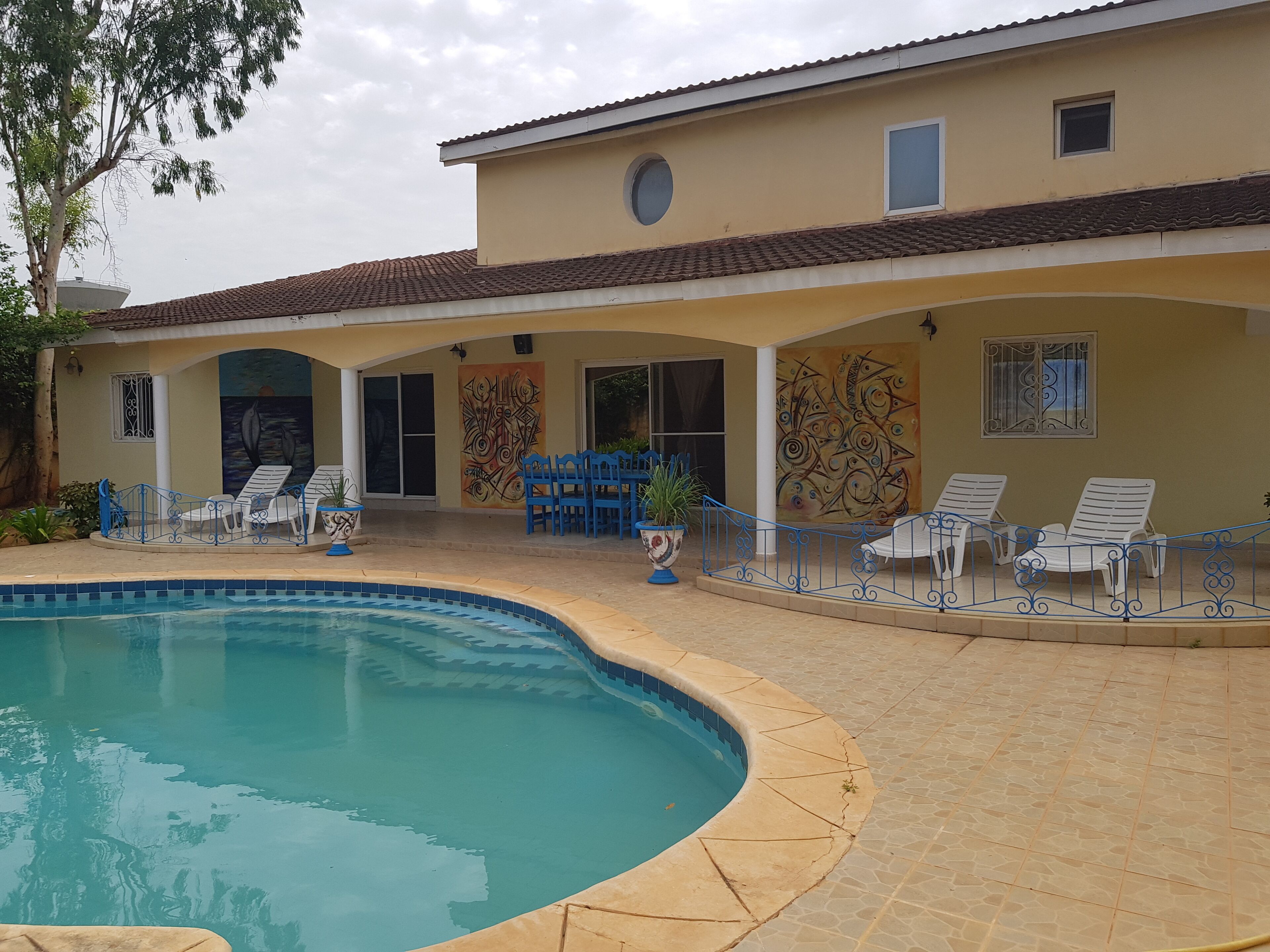 Indoor pool, outdoor pool