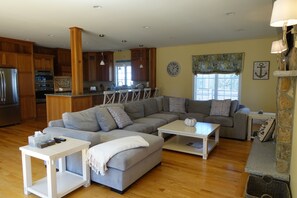 TV, caminetto, videogiochi, lettore DVD