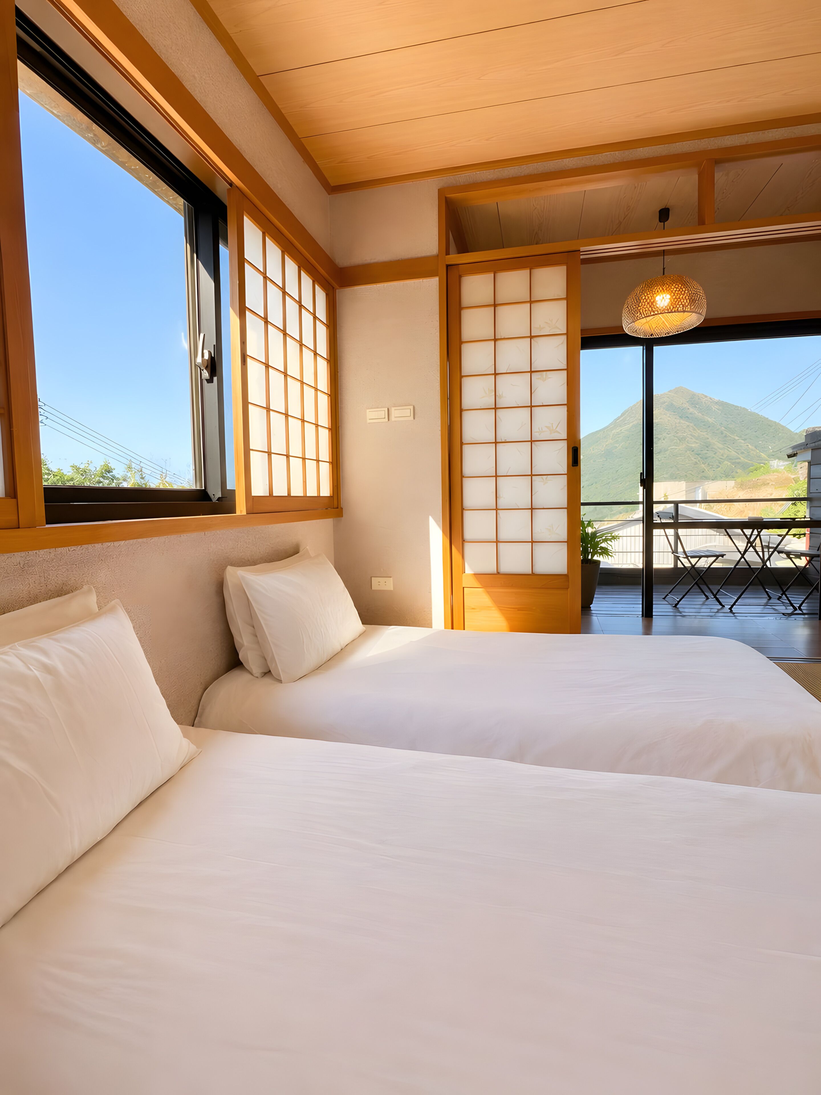 Traditional Quadruple Room, Multiple Beds, Non Smoking, Ocean View | Individually furnished, blackout drapes, free WiFi, bed sheets