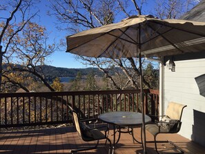 Outdoor dining - Fabulous Lake Views from all decks!! (Lake Arrowhead)