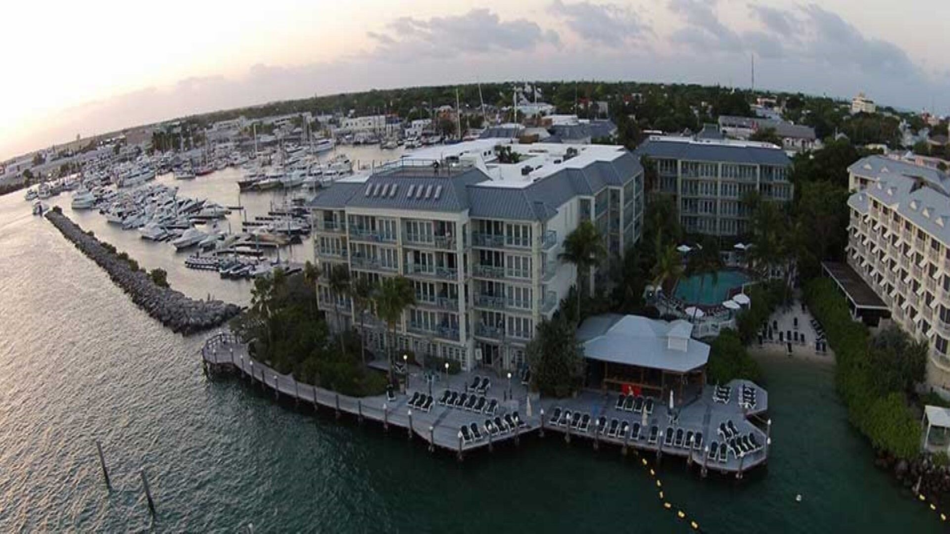 Galleon Resort - Balcony Overlooking Marina w/ Stair to Boardwalk, Sleeps 6