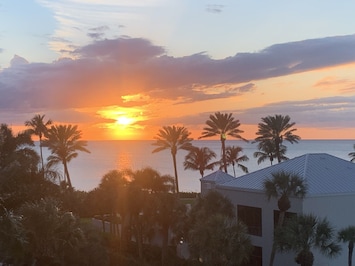 Sunset view from Balcony