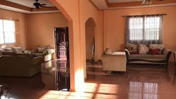 Smart TV, video games, DVD player, books