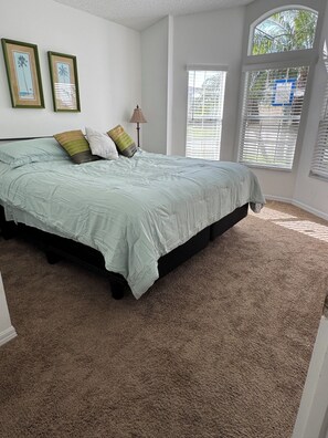 4 bedrooms, in-room safe, iron/ironing board, travel cot