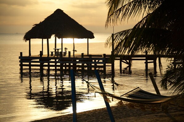 Sun loungers, beach towels