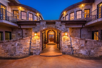 Grand entrance of our Park City villa in the most sought after neighborhoods