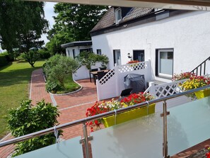Terrace/patio - Apartment with terrace and best conditions for restful sleep (Dahme)
