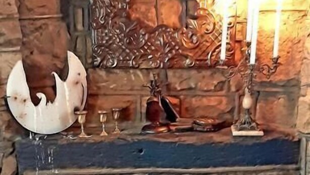 Fireplace - African Dawn Luxury Guesthouse (Fouriesburg)