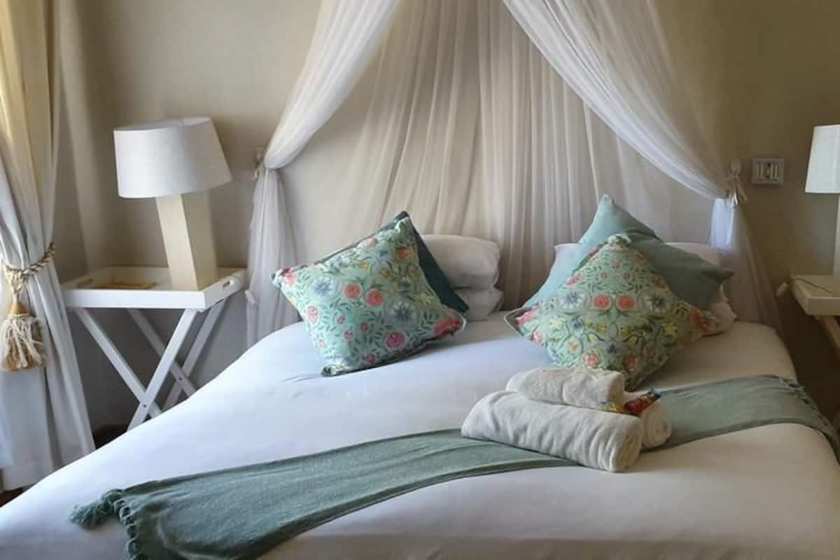 Habitación doble de lujo | Escritorio, tabla de planchar con plancha, wifi gratis y ropa de cama