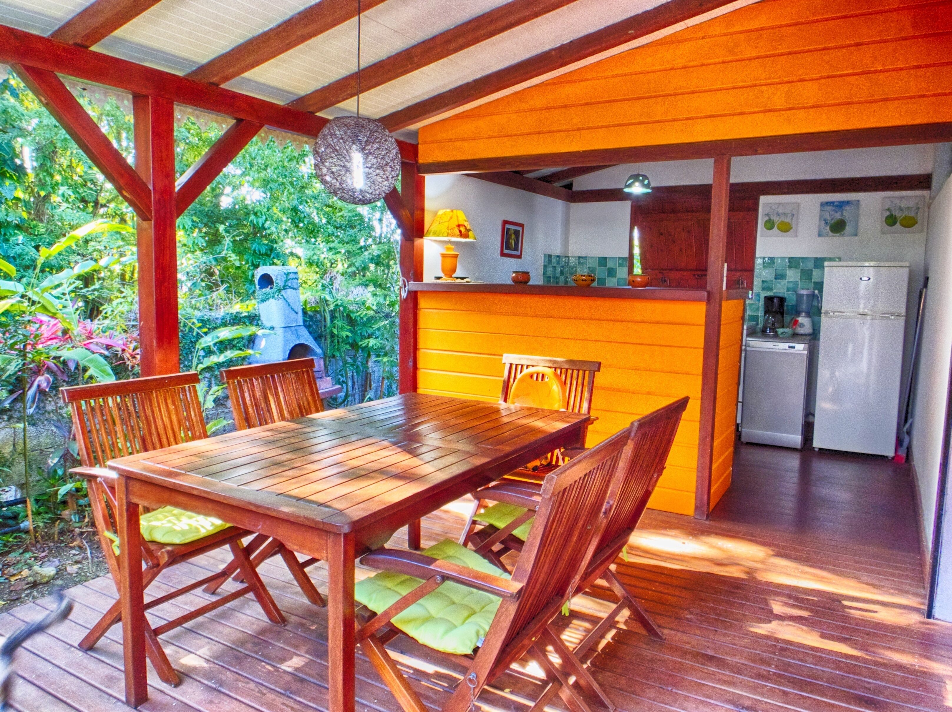 Salle à manger extérieure