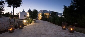 トゥルミサンドメニコ、プライベートプール付き、ベランダ、ヴァッレディトリア、ハーマイオーネ