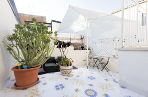 Terrace/patio - Ortigia Casa Fab Double Room with exclusive terrace  (Siracusa)