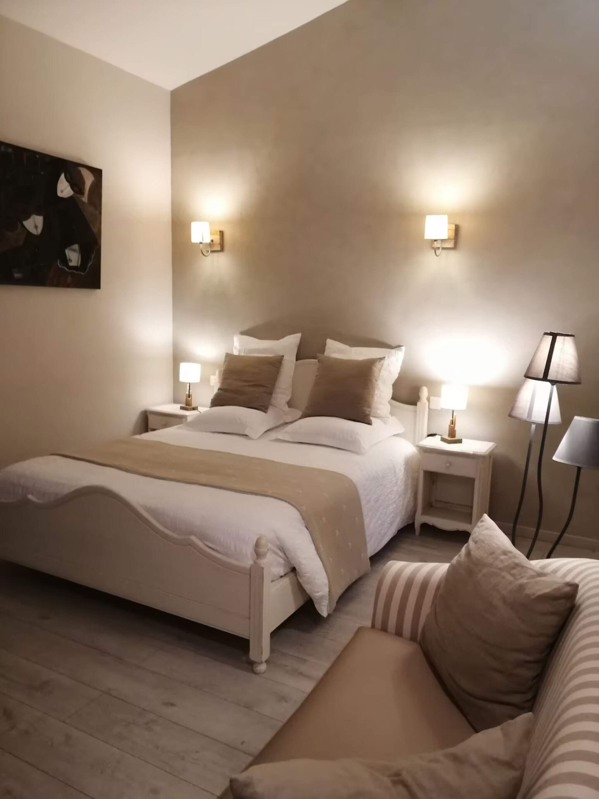 1 bedroom, internet, bed sheets