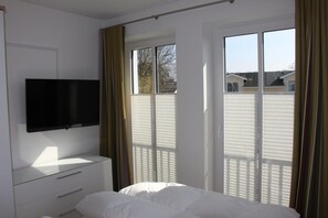 2 Schlafzimmer, Reisekinderbett, kostenloses WLAN, Rollstuhlgeeignet