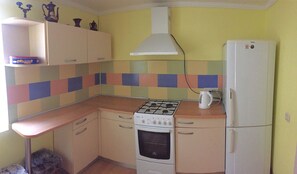 Private kitchen - Уютная квартира в центре Одессы (Odesa)