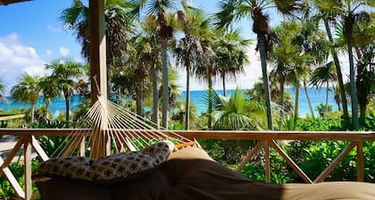 Stunning, Private, Pink Sand, Beachfront Estate with 70ft dock on Bonefish Flats