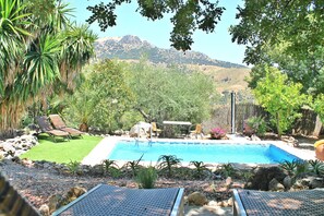 Pool - Rural Houses Los Algarrobales- Romantic House (Ronda)