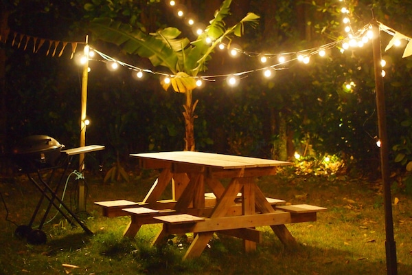 Área para banquetes al aire libre