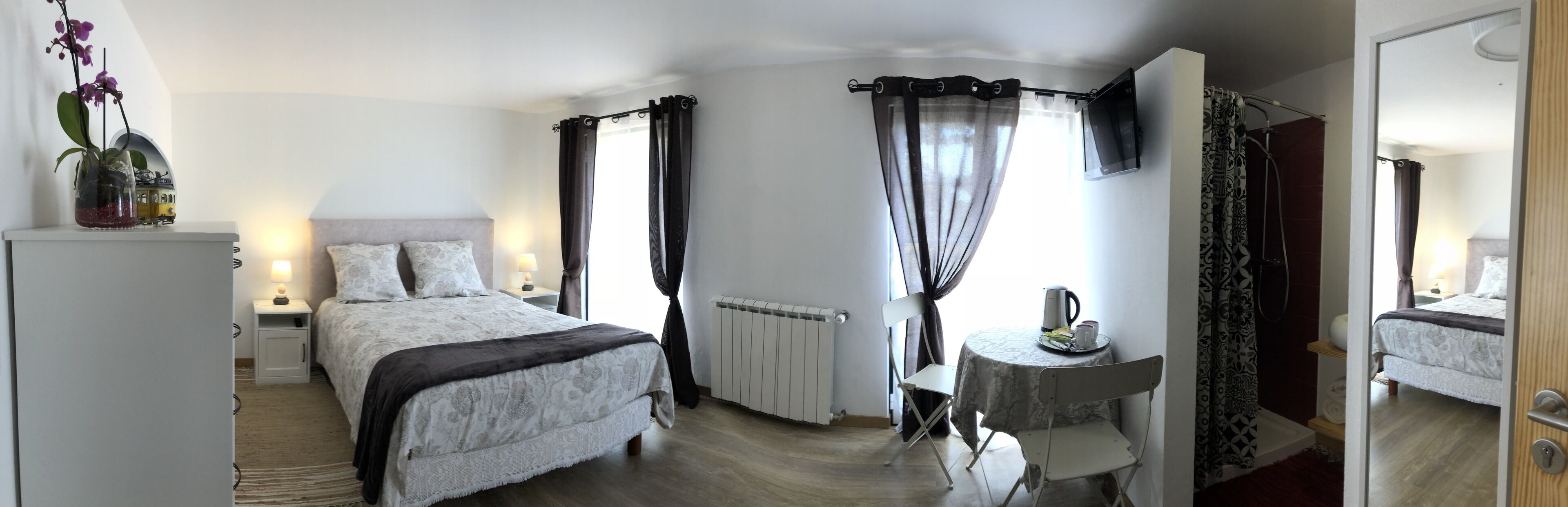 1 habitación, cuna de viaje, wifi y ropa de cama 