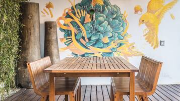 Opções para refeição ao ar livre