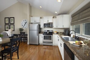 Private kitchen - Aspen Cottage • Private Hot Tub Retreat (Asheville)