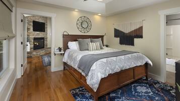 1 soverom, skrivebord, strykejern/-brett og wi-fi (inkludert)