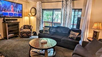 Televisio, takka, DVD-soitin