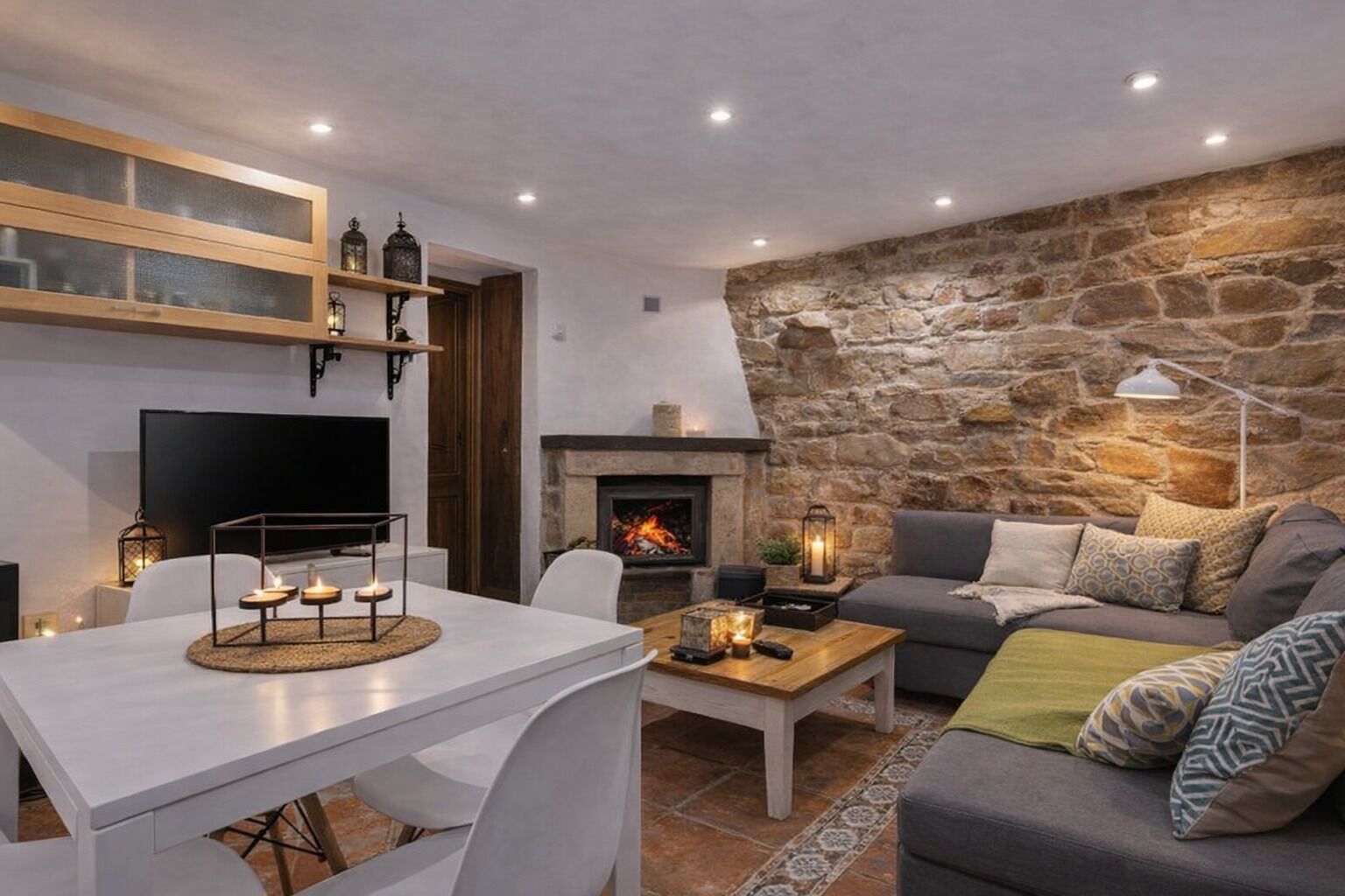 Romantic Getaway With Jacuzzi, Fireplace And Mountain Views - Asturias