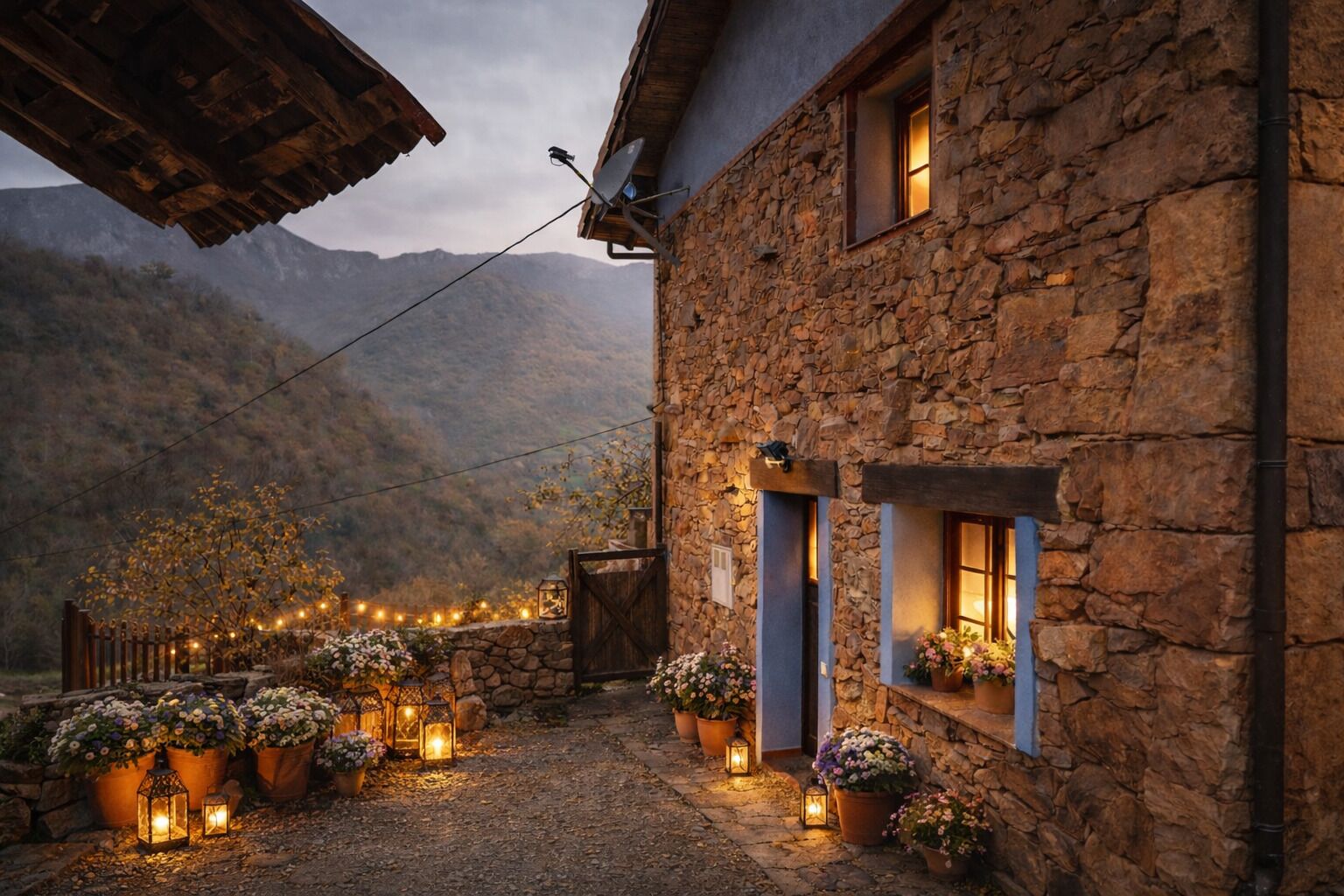 Enceinte de l’hébergement