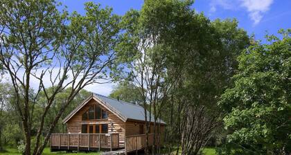 Silver Birch Cabin - Charming Log Cabin with bags of character and hot tub.