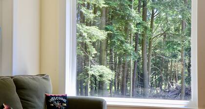 Private Lake at Rippling Waters One Room Cabin