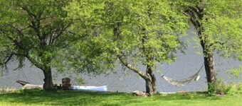 Private Lake at Rippling Waters One Room Cabin