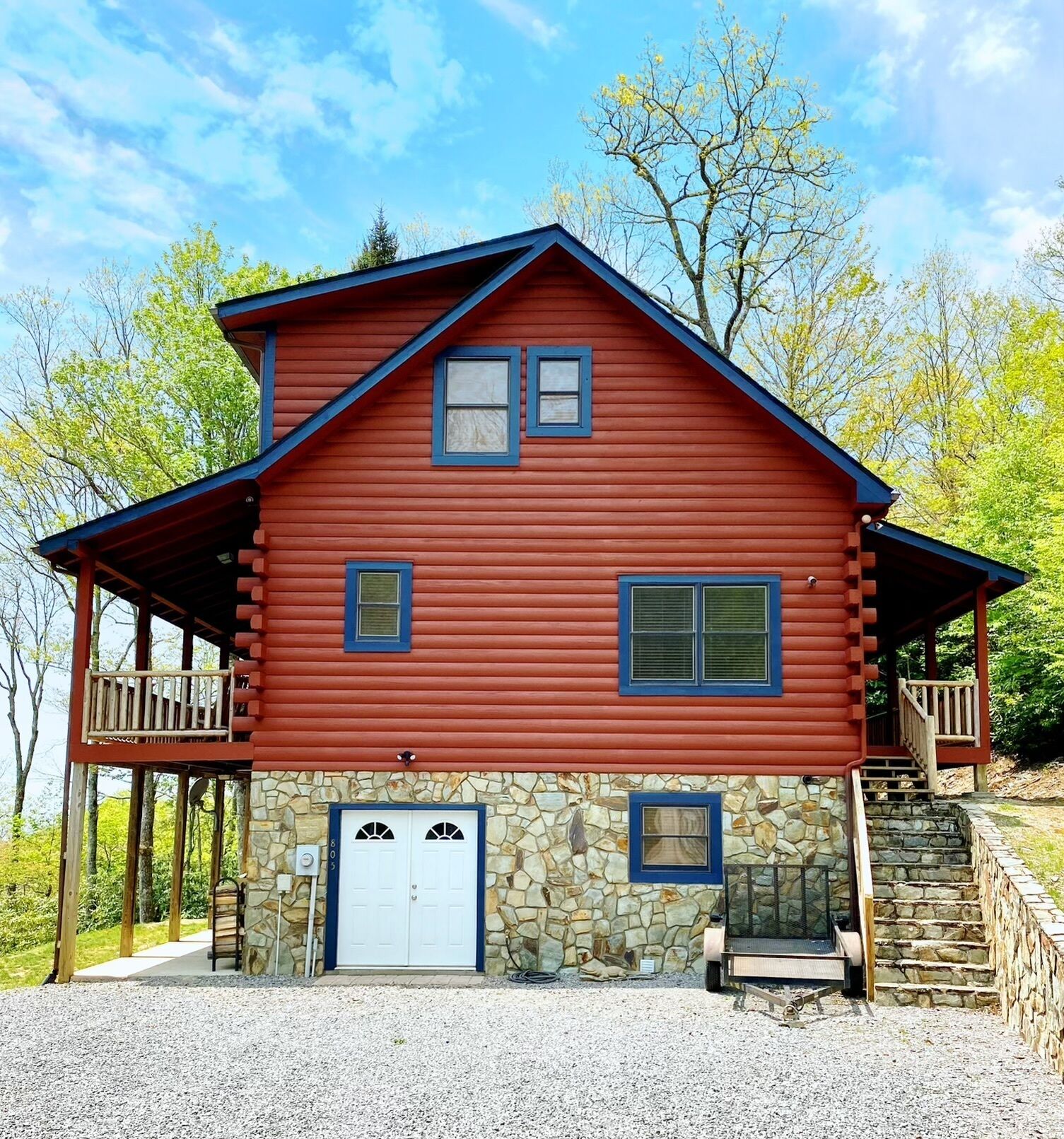 Family friendly with all the amenities of home, hot tub, pool table, fire pit. 