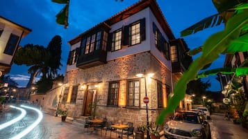 Fassade der Unterkunft