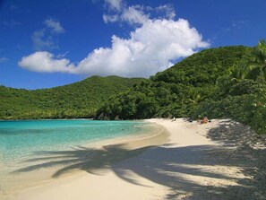 Aan het strand