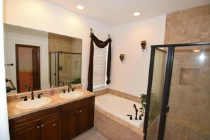 Bathtub, towels