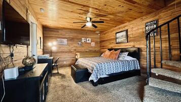 1 dormitorio, tabla de planchar con plancha, wifi gratis y ropa de cama