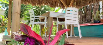 Gite grenadille Martinique private pool, naturist residence