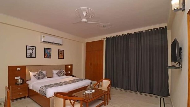 Deluxe Double or Twin Room | Iron/ironing board (on request), rollaway beds (surcharge), WiFi (free) - Hotel Cosmos (Noida)