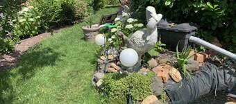 The apartment is located in a quiet residential area the A7 A44 + A49 to whom. Min. From