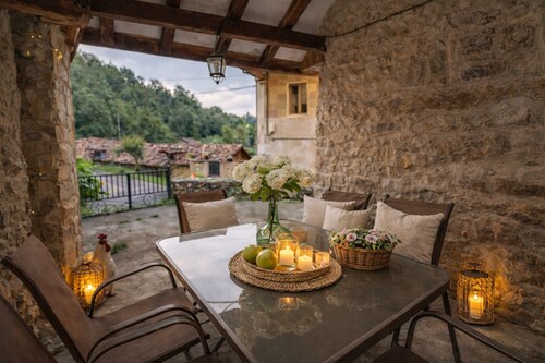 Fantastic Views Over The Mountains And Peaceful