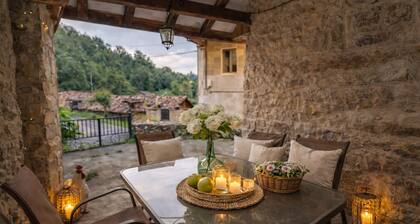 Fantastic Views Over The Mountains And Peaceful