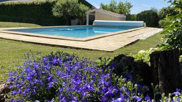 Una piscina climatizada