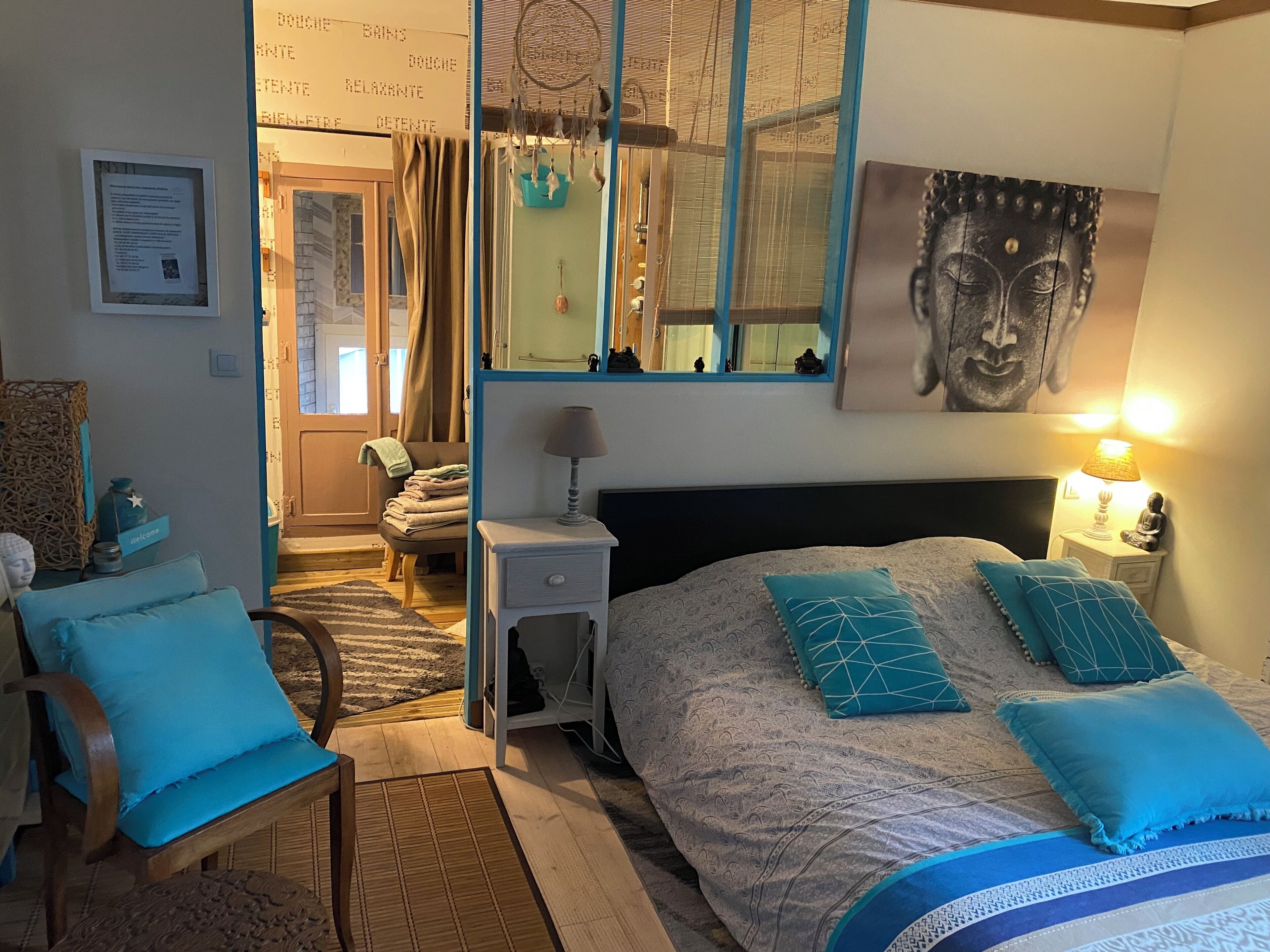 1 室のベッドルーム、インターネット、ベッドシーツ