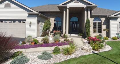 Todella ylellinen Door County Retreat