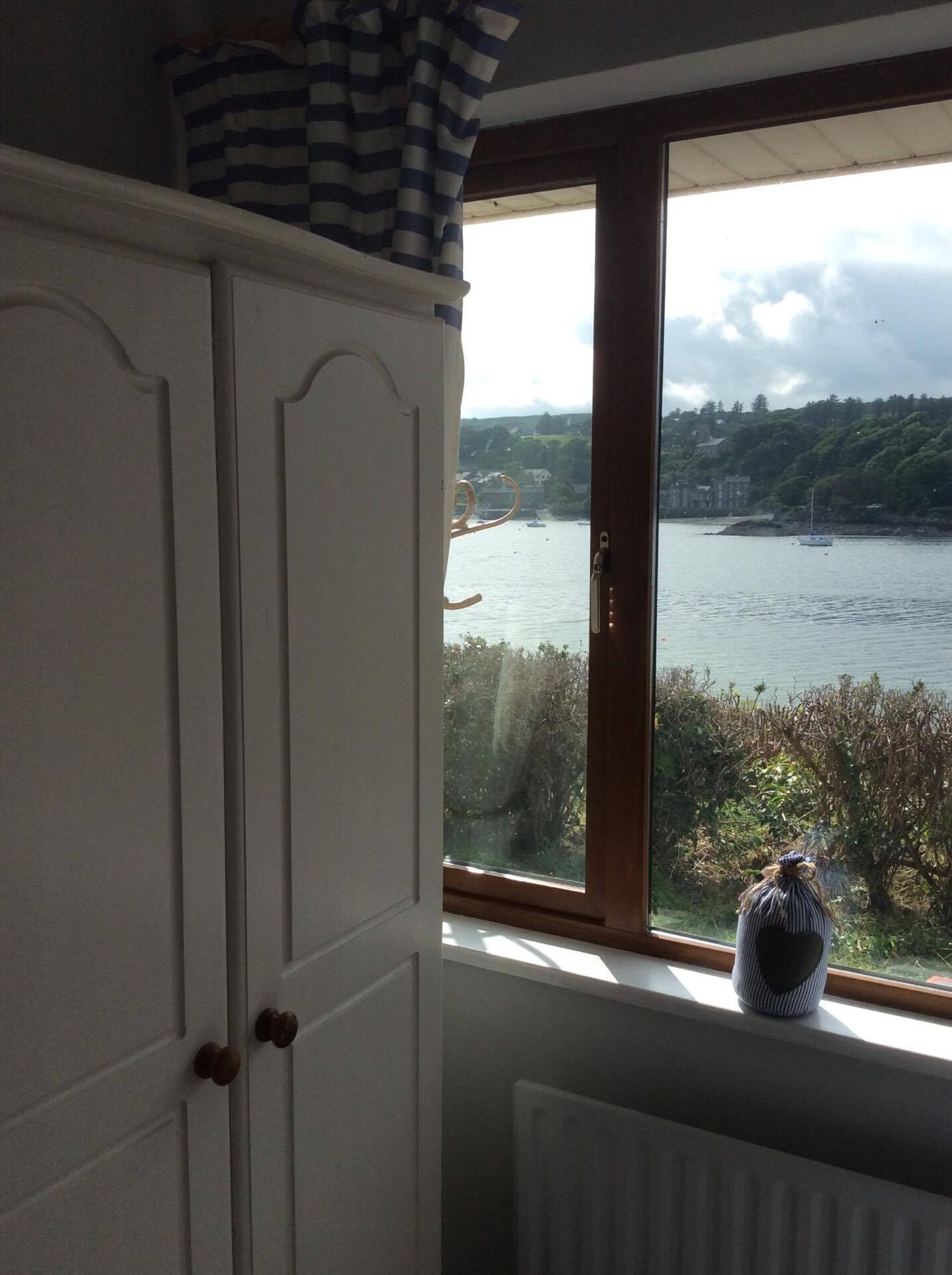 the view from the single and smallest of the bedrooms 