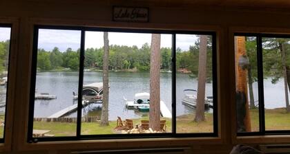 Freshly remodeled cabin on the West Bay of Little Saint